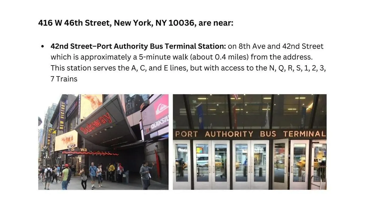 דירה ניו יורק Micro Studio Walk To Time Square